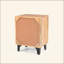 Table de chevet en bois massif