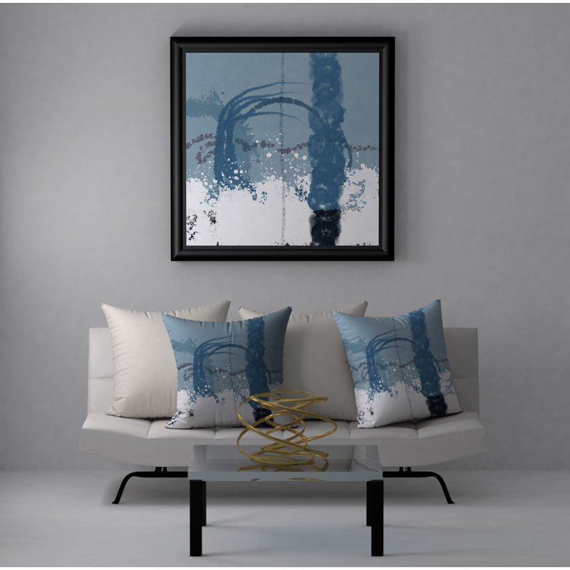 Magnifique housse de coussin carrée/insert, H 20 po x l 20 po
