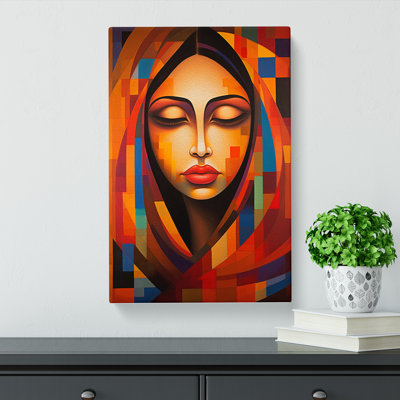 Indian Woman Orphism No.3 - Print