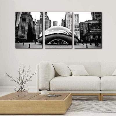 3 Piece Wrapped Canvas Print