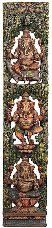 Trois images de Ganesha