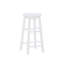 Tabouret de bar / comptoir en bois massif Bernistine-71099990-41425135