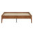 Modern Minimalist Platform Bed with Reinforced Slat Foundation-778738320