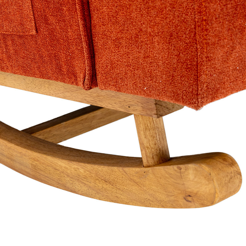 Chaise berçante Elliegrace, Orange