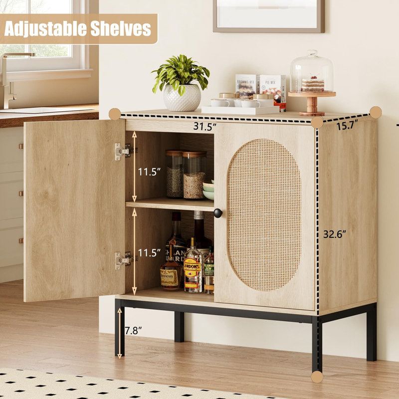 Allinson Accent Cabinet, Beige