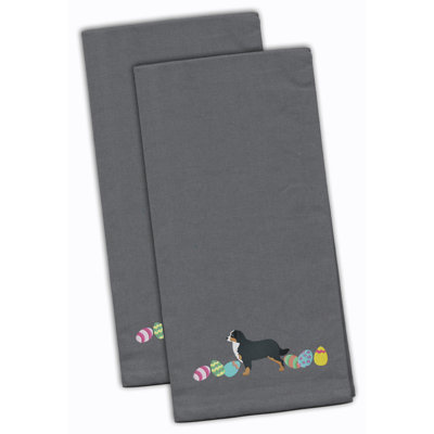 Cotton Embroidered Tea Towel Kitchen Towel
