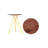 Hudson Solid Wood Top End Table-11795413-11795414