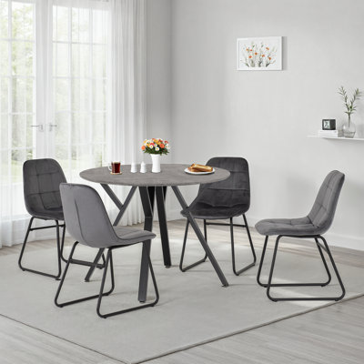 Cajigas 4 -Person Dining Set