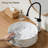 Bathroom Vessel Sink With Faucet, Drain Assembly