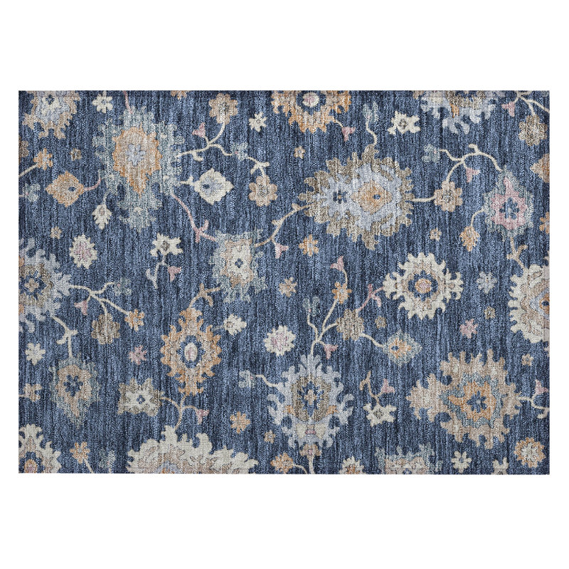 Machine Washable Indoor/Outdoor Segin ACN1218 Rug, Rectangle 1'8" x 2'6"