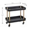 Side table on castors-1455657589