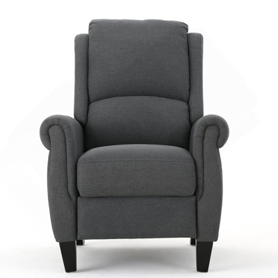 PUSH RACK RECLINER With Smooth Recline Mechanism, Durable Rubber Wood Legs, And Versatile Modern Design For Ultimate Comfort.