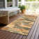 Machine Washable Indoor/Outdoor Christain ACN1345 Copper Rug