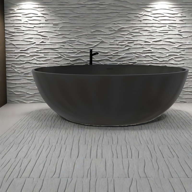 Deep Soak Tubs And Whirlpools Bathtub Bathroom Solid Surface Modern Home