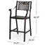 Tabouret de bar 29 po Alletha