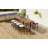 8 - Person Acacia Patio Dining Set with Rectangular Table
