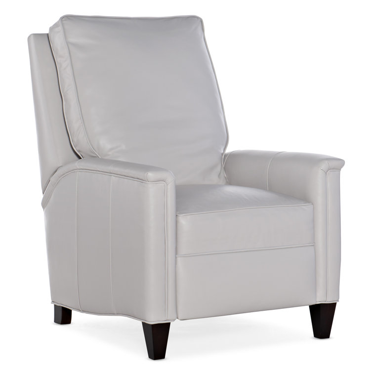 Fauteuil inclinable électrique standard en cuir véritable de 30,5 po de large Davidson