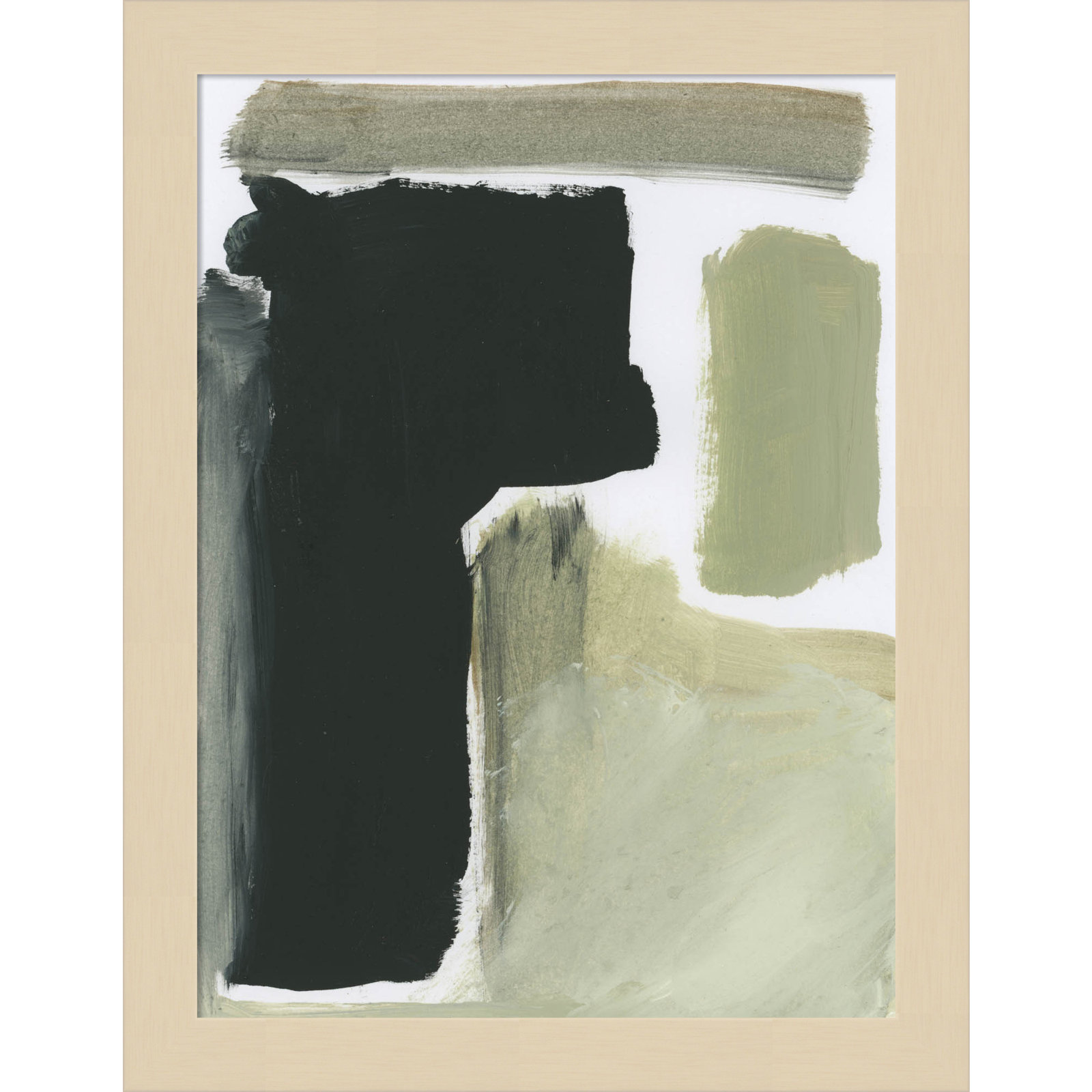 Total by Dan Hobday Wood Framed Wall Art Print, Brown, 13" H x 10" W