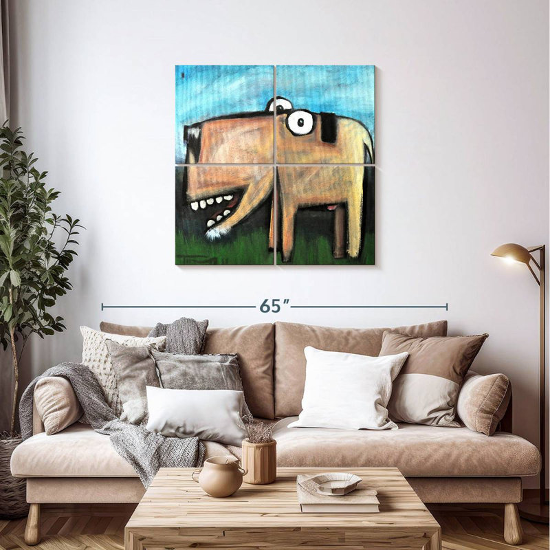 Affiche Brampt Dog II, H 38 po x l 38 po