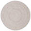 Tapis de couleur unie en coton tissé à la main Coles-1150661651
