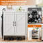 18 Pair Shoe Storage Cabinet
