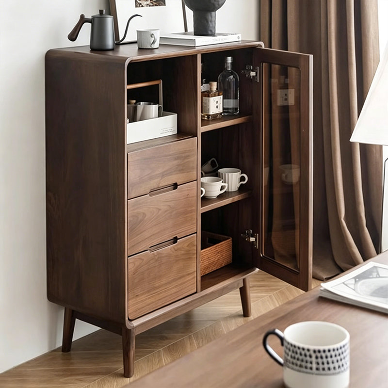 Armoire d'appoint arrondie