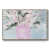 Toile naturelle avec cadre flottant