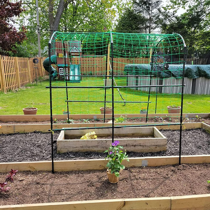Tall Garden Arch Trellis For Climbing Plants, Large Grape Vine Support Arch Arbour Trellis