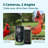 Birdfy 2 Smart Bird Feeder with Camera, Dual-Angle Views, 3 Lenses, AI Identifies 6000+ Birds, Wireless, Solar-Powered, Motion Detection, Gift Present