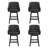 Vigen Upholstered Button-Tufted Swivel Counter Stool -1466729573-1467265024