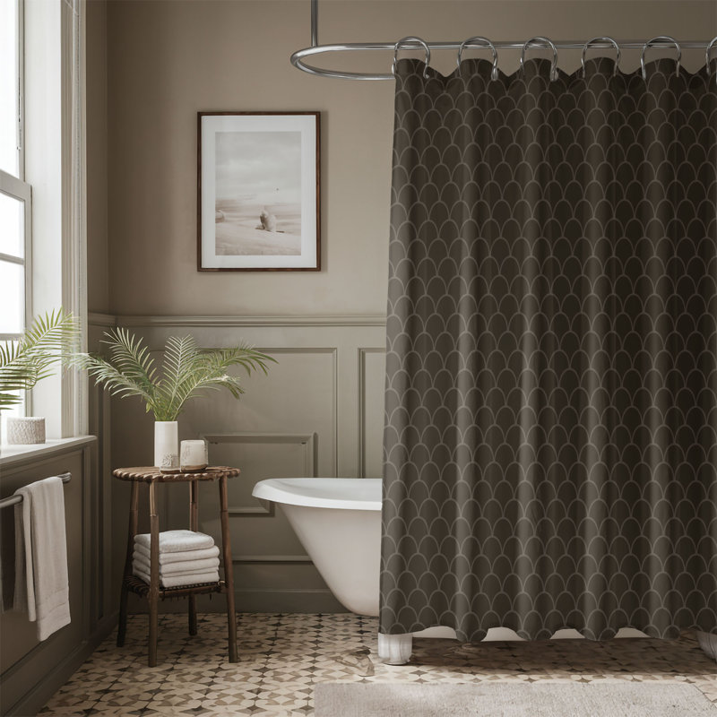 Rideau de douche Earthy Shade - Premium, H 74 po x l 71 po