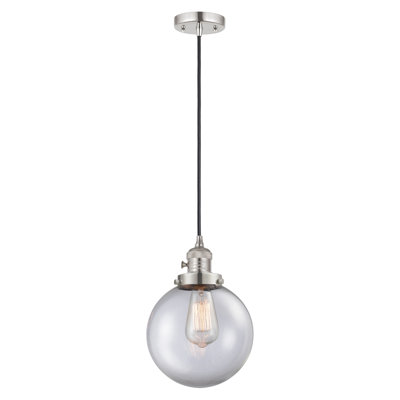 Luminaire suspendu sphère 1 lumière Lorri