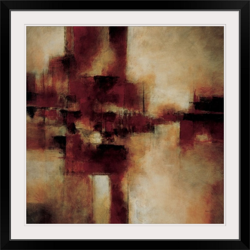 «Surface for Success» par Cape Edwin, reproduction d'art, Cadre noir, H 28 x l 28 po x P 1 po