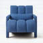 Chaise d'appoint moderne rembourrée