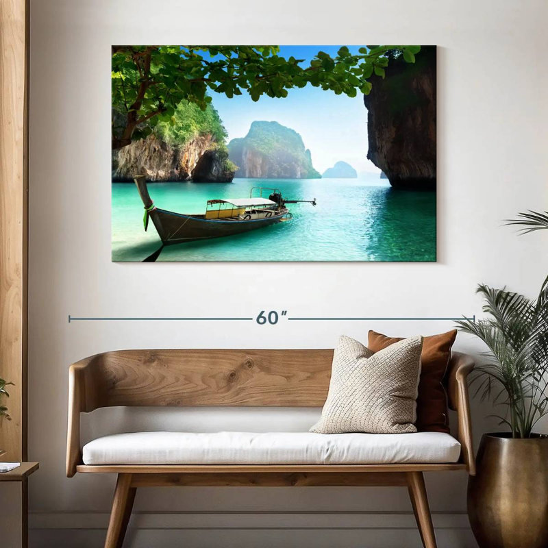 Bateau Mehar Krabi Island, H 32 po x l 48 po