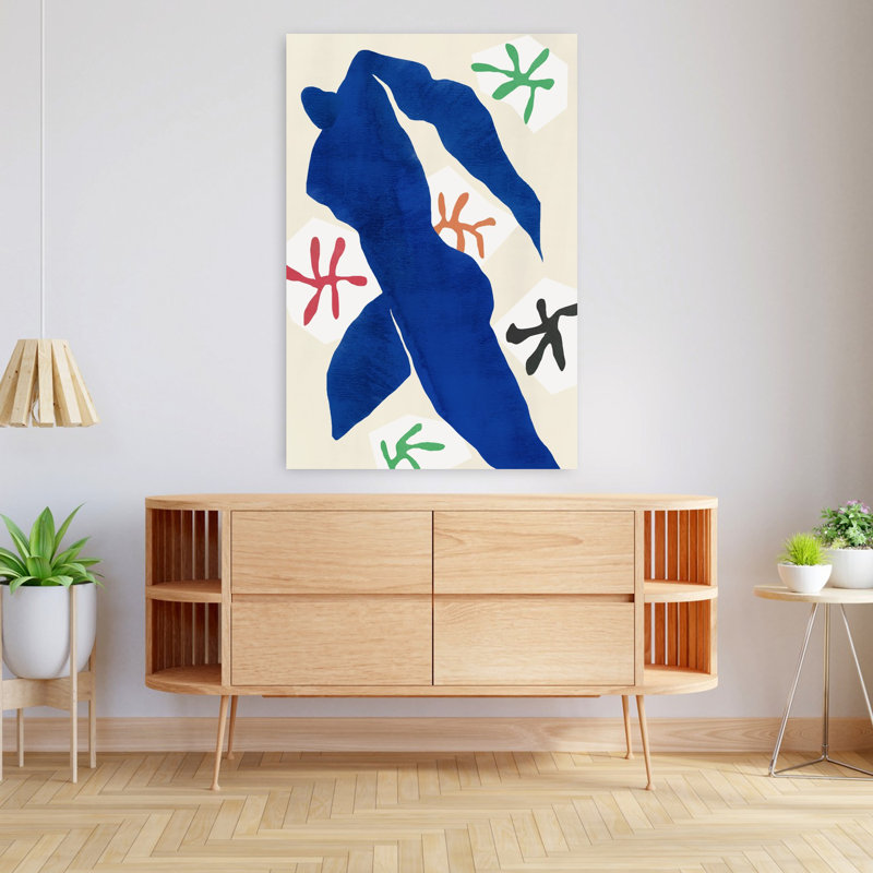Art contemporain, art contemporain abstrait, H 48 po x l 32 po