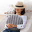Housse et insert de coussin de sol en fausse fourrure-87772009