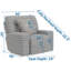 Fauteuil inclinable Neal Power Zero Gravity-106927795