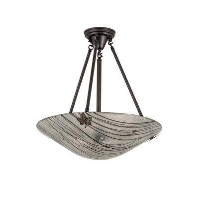 Luminaire suspendu simple à 3 lumières Kayme