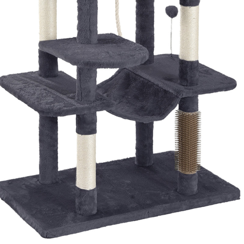 176 H Cat Tree, Grey