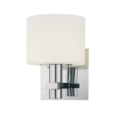 Plafonnier encastré en chrome 1 lumière Stem