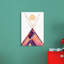 « tipi mountain », impression sur toile tendue-22647774-72700269-72700270