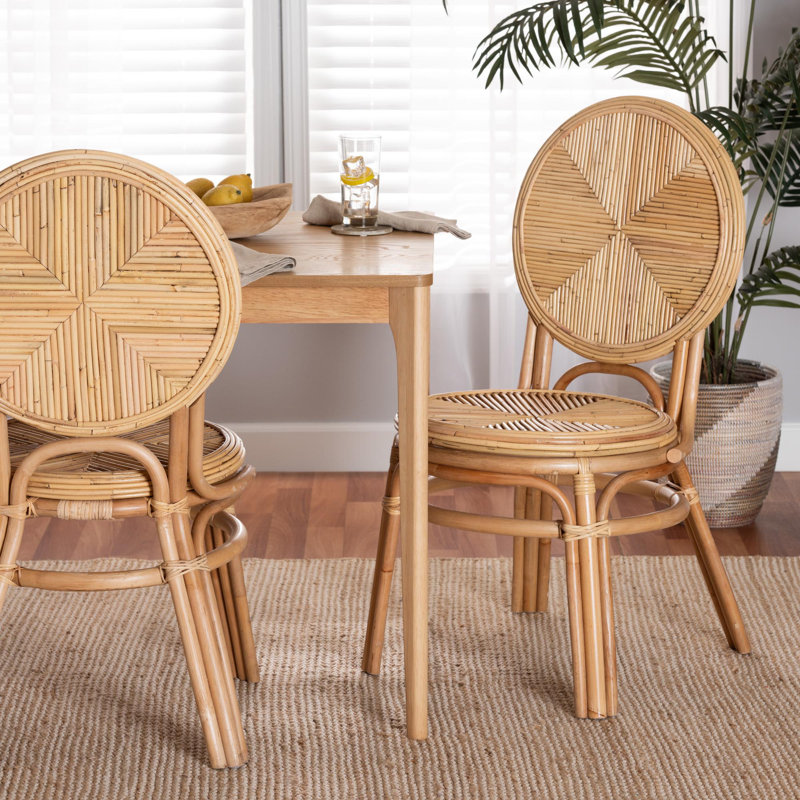Akyrah 44.45cm H King Louis Back Side Chair