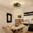 20.4" Bloneva Farmhouse Caged Ceiling Fan with Light Kit and Remote Control Included-1624741309