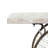 Gracieleigh 38.00'' Solid Wood Top Console Table