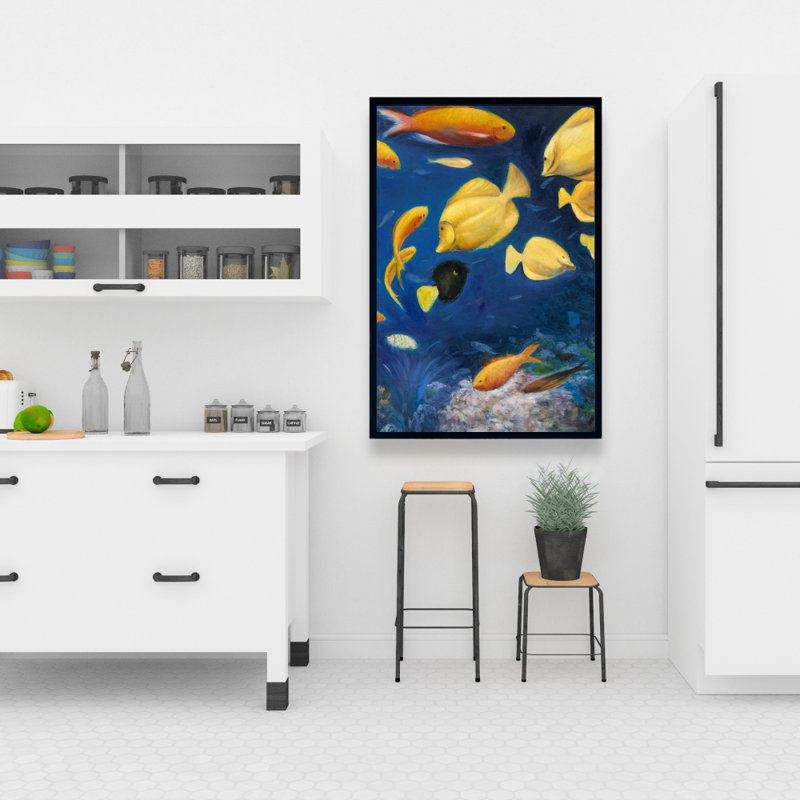 «Fish Under The Sea», H 36 po x l 24 po