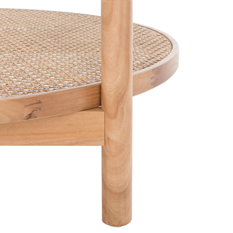 Karyna Round Single Coffee Table, Natural