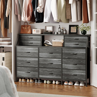 140cm W 13 - Drawer Chest of Drawers