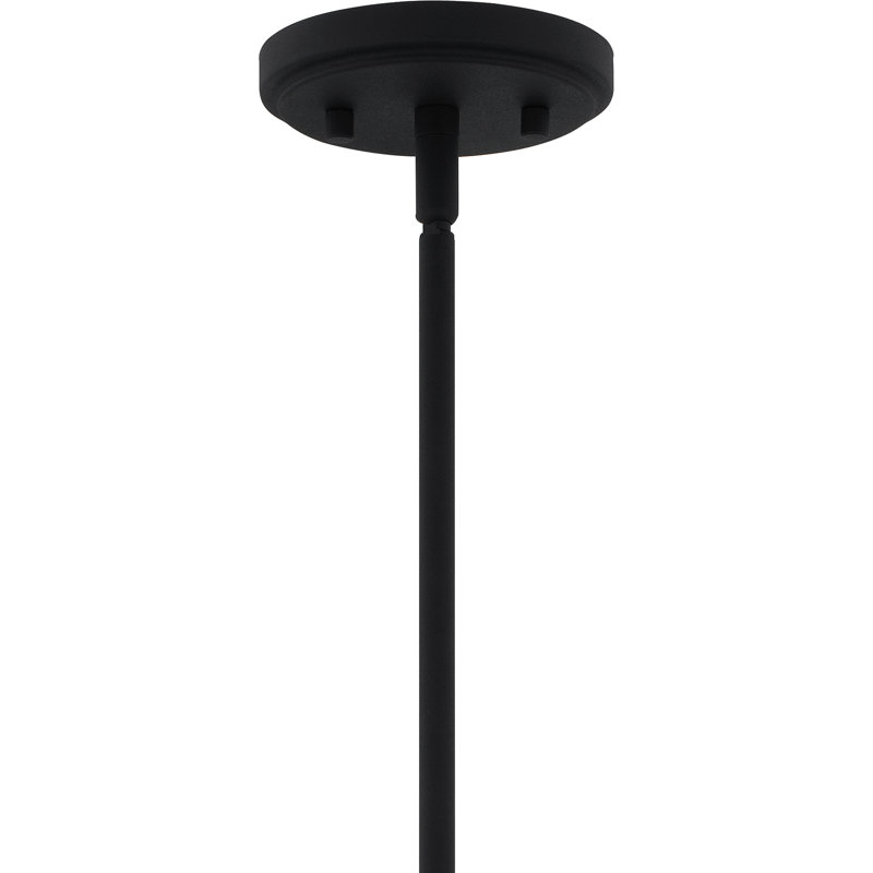 Lustre à 6 lumières Keasha, Noir