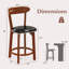 Tabouret de bar avec dossier courbé et repose-pieds-1672740052-1672739887